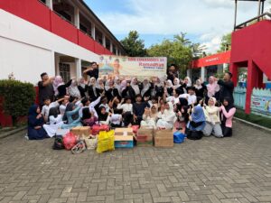 Tebarkan Kepedulian Kepada Sesama, SDN Cimanggis 01 Bojonggede  Gelar Saling  Berbagi Takjil