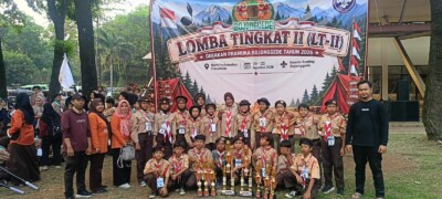 SD Negeri Cimanggis 01 Turut Ambil Bagian dalam Lomba Tingkat II Gerakan Pramuka Kwartir Ranting Bojonggede di Bumi Perkemahan Cimandala